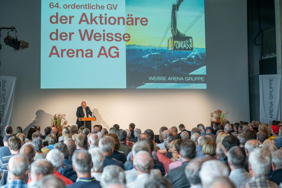 Generalversammlung der Weisse Arena AG 