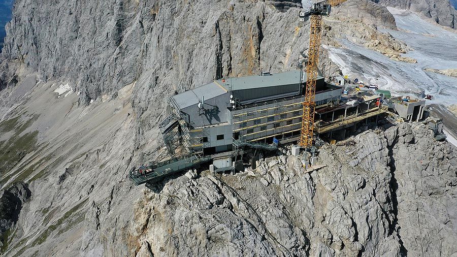 Dachstein-Bergstation: Umbauarbeiten voll im Zeitplan