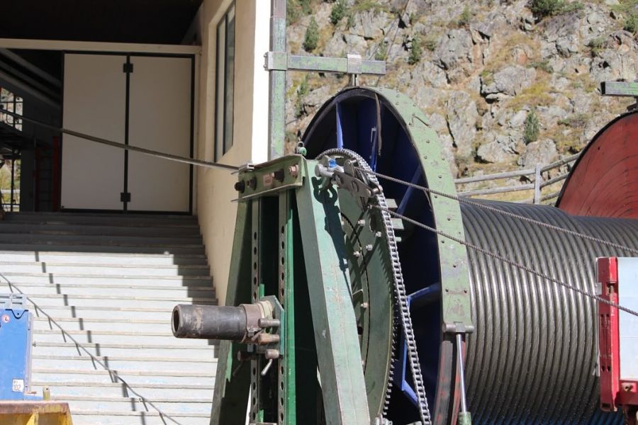 Alpin Arena Schnalstal: Baufortschritt Pendelbahn