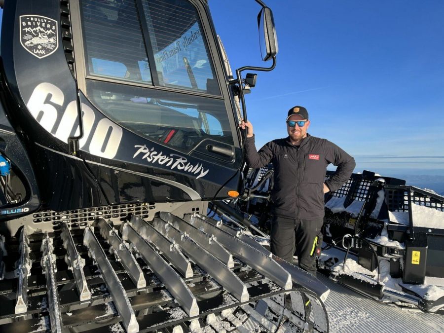 Pistenbully SNOWsat iX im Pistenfahrzeug
