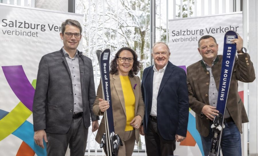 Salzburg: Öffi Anreise in 6 Skigebiete kostenlos