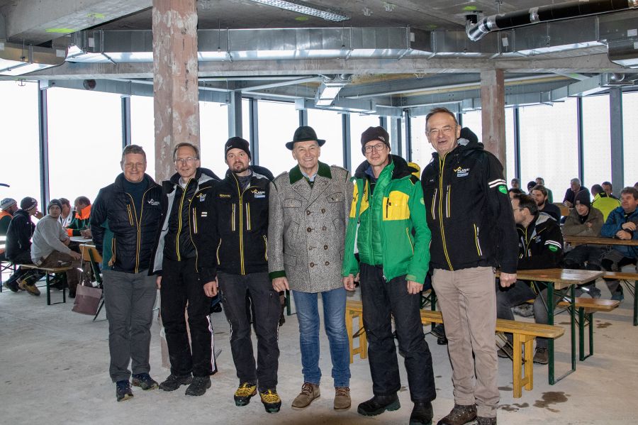 WinterFEST am Dachstein: Die höchste Baustelle Österreichs ist voll im Zeitplan