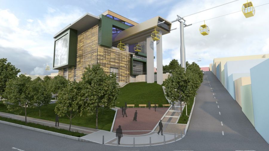Doppelmayr baut Potosi-Luftleitung in Bogota, Kolumbien
