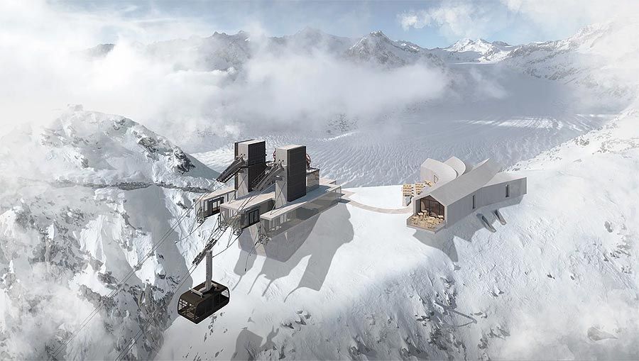 Aletsch Arena: Baustart Projekt Eggishorn 2024