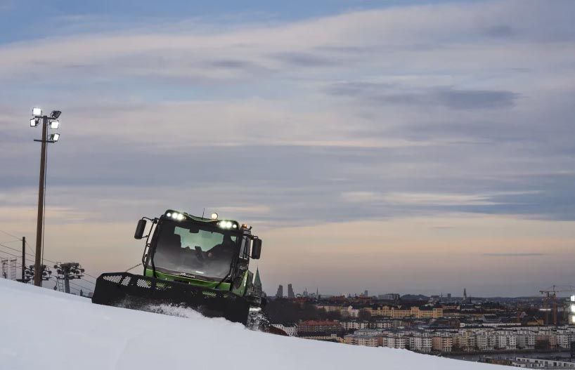 Prinoth ist Teil des wegweisenden Projekts für das weltweit erste fossilfreie Skigebiet