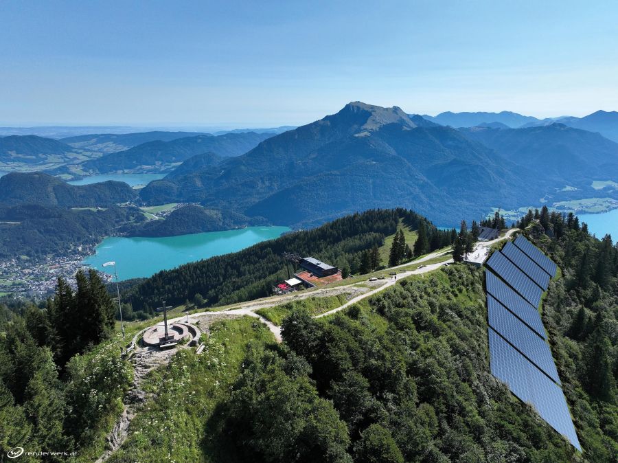 Zwölferhorn St. Gilgen: Erste energieautarke Seilbahn