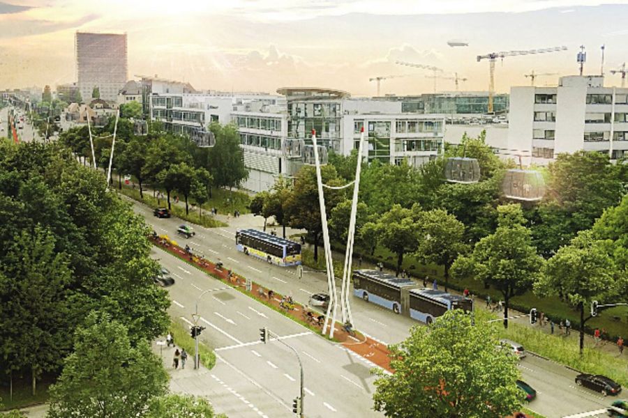 München: Keine Seilbahn am Frankfurter Ring