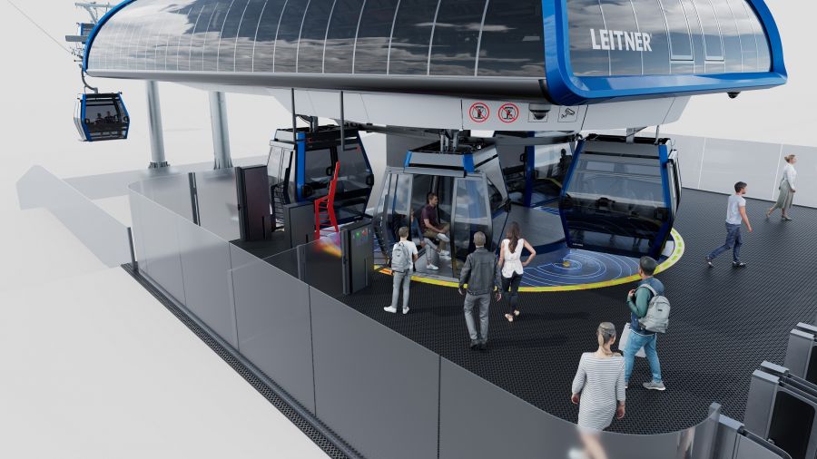 LEITNER: Mit LeitPilot zum autonomen Stationsbetrieb von Kabinenbahnen