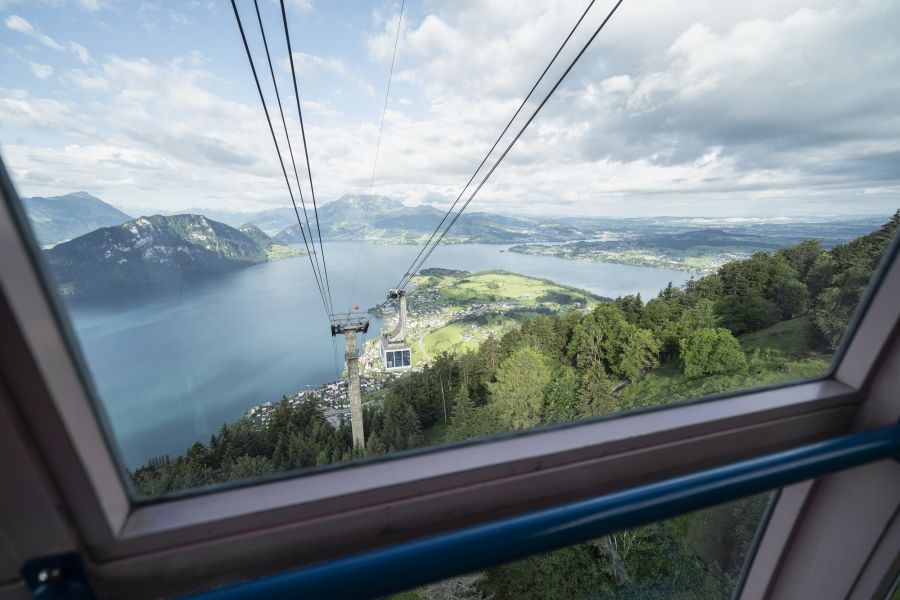 Seilbahn Weggis - Rigi Kaltbad: Anbindung an den V kommt