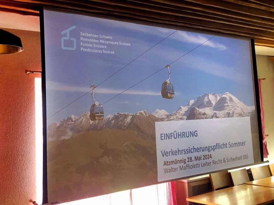 Ostschweizer Verband der Seilbahnen: Kurs Verkehrssicherungspflicht Sommeraktivitäten