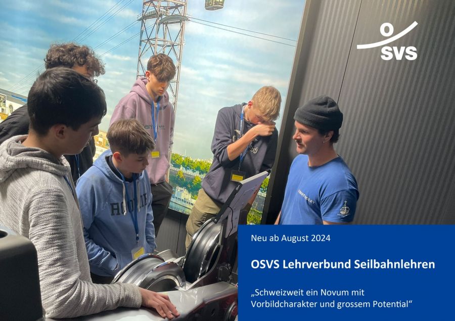 Ostschweizer Verband der Seilbahnen: „OSVS Lehrverbund Seilbahnlehren“ vorgestellt