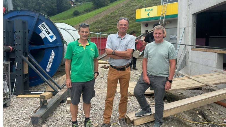 Planai: Seilzug Rohrmoos I