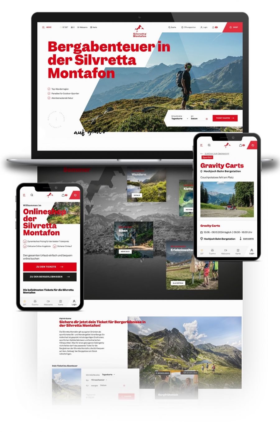 INCERT eTourismus: Silvretta Montafon - Web-Relaunch mit innovativem Digital Travel Commerce