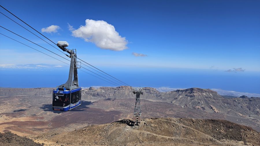 Garaventa: Nachhaltige Innovation auf dem Pico del Teide: Sonnenenergie für die Teide-Seilbahn