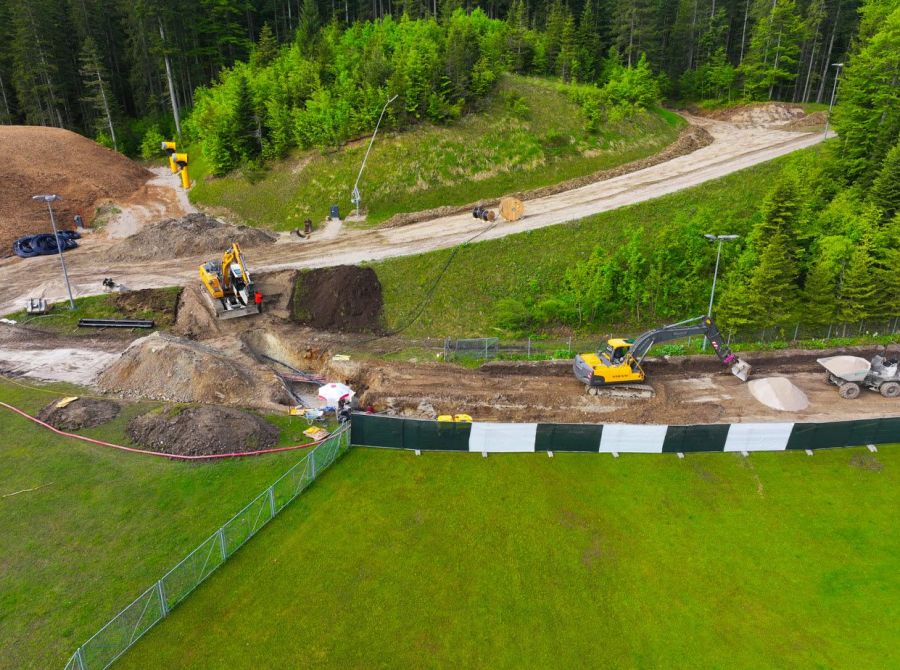 Tiroler Rohre (TRM):  Erweiterung der Beschneiungsanlage „Waldloipe“ in Leutasch