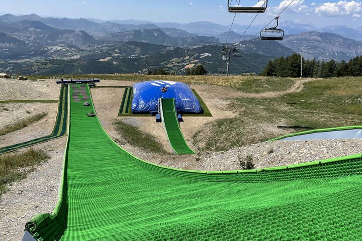 Sunkid: Drei Sommer-Tubing-Attraktionen in Montclar Les 2 Vallées (Frankreich)