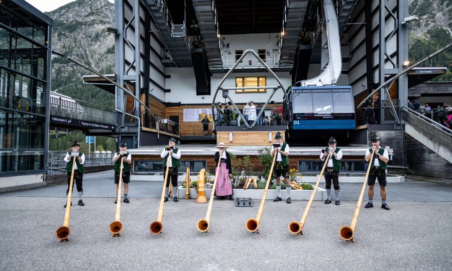 Einweihungsfeier und 50-jähriges Jubiläum Fellhornbahn