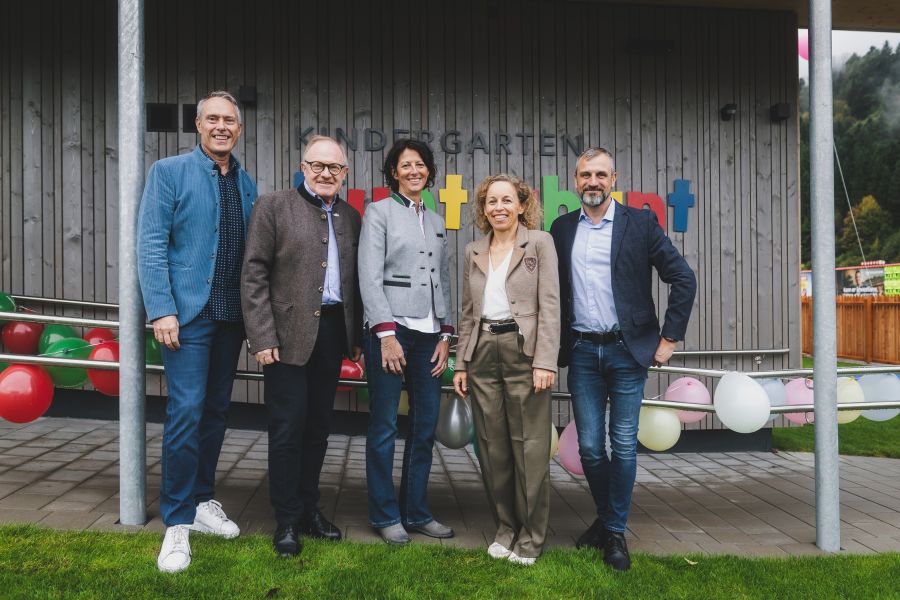Schmittenhöhebahn: Betriebskindergarten Kunterbunt eröffnet in Zell am See