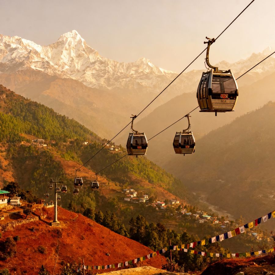 Mountain Planet: Indien etabliert sich als der dynamischste Markt der Welt für den Seilbahnttransport.