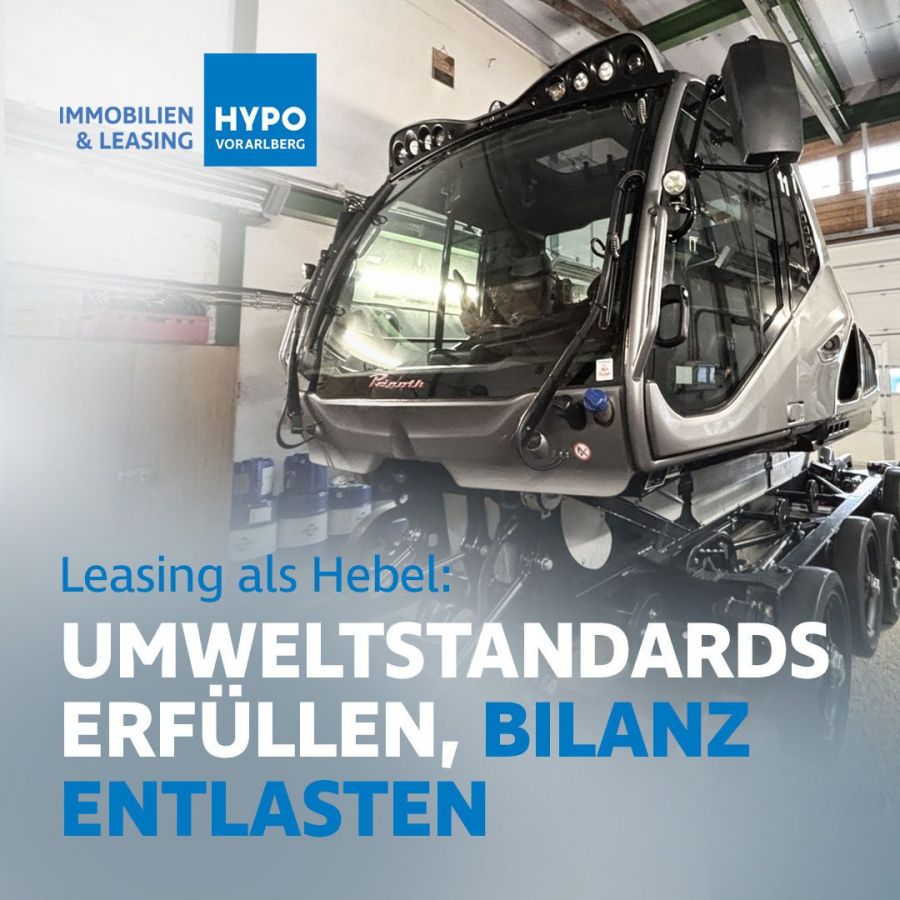 Hypo Immobilien & Leasing: Finanzierungsplan für Pistengerät