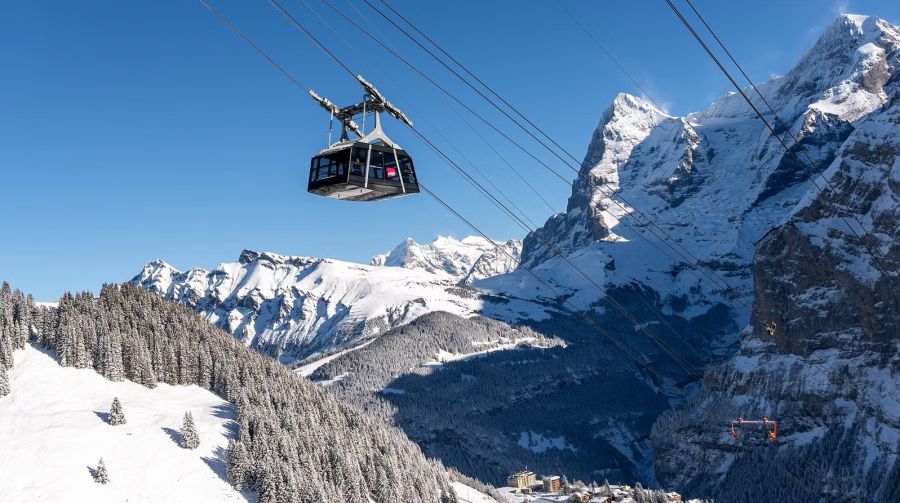 Zweite Funifor-Bahn: Mit voller Kapazität ins Skigebiet Birg-Schilthorn