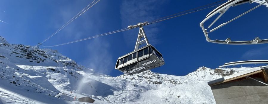 CALAG: Zwei neue 150-Personen-Kabinen für die Seilbahn Cime Caron