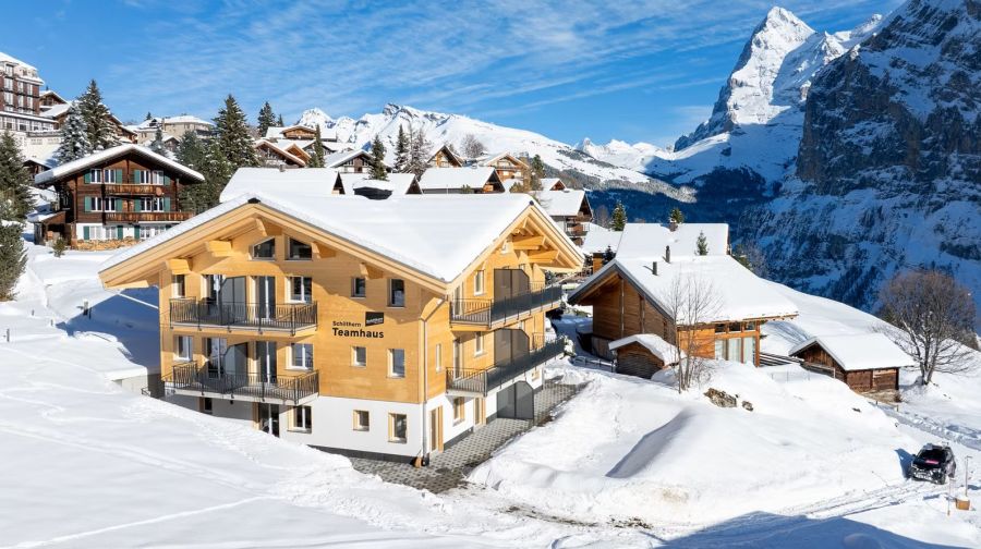 Erste Bewohner ziehen ins neue Teamhaus der Schilthornbahn AG