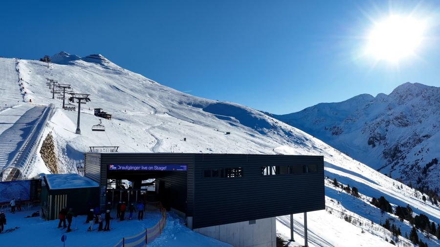 Feierliche Einweihung der neuen 8er-Sesselbahn „Familienglück“ in See