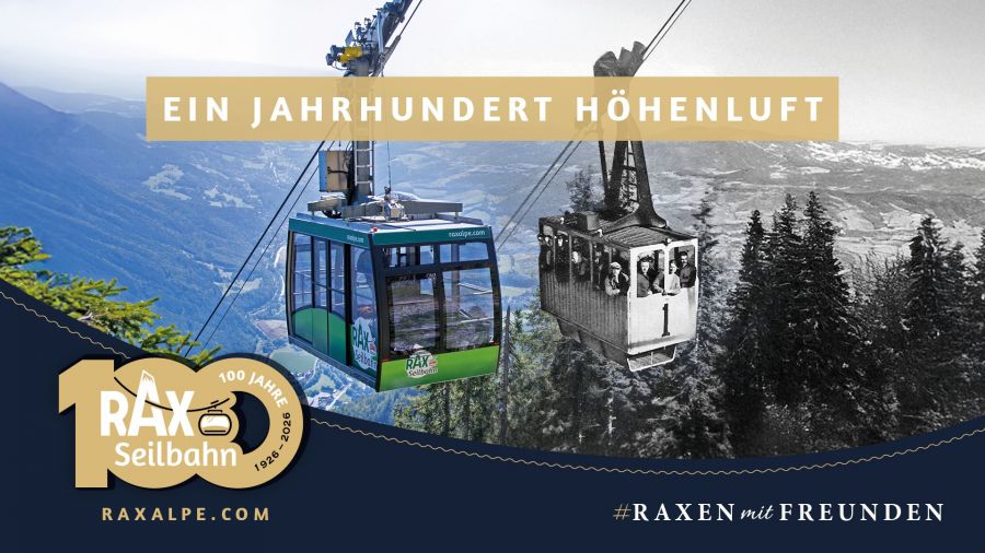 100 Jahre Rax-Seilbahn