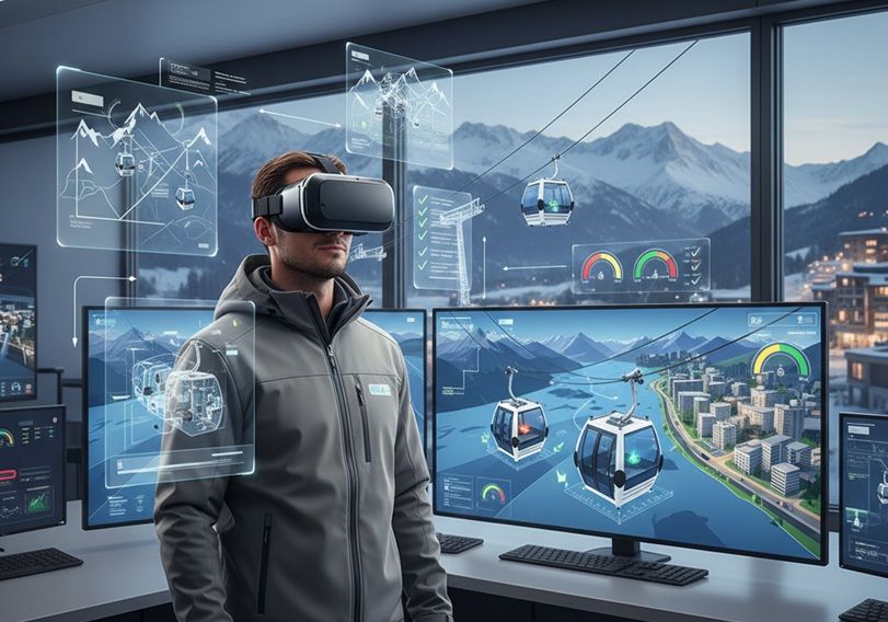 Mountain Planet: Seilbahntechnik - Immersive Technologien eröffnen eine neue Ära von Schulung und Wartung