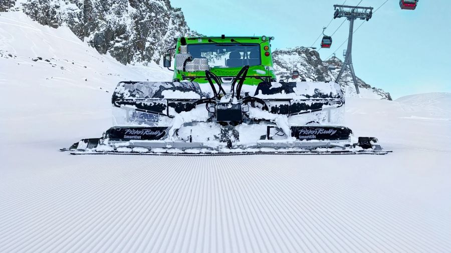 Die neue SmartCut-Fräse des PistenBully