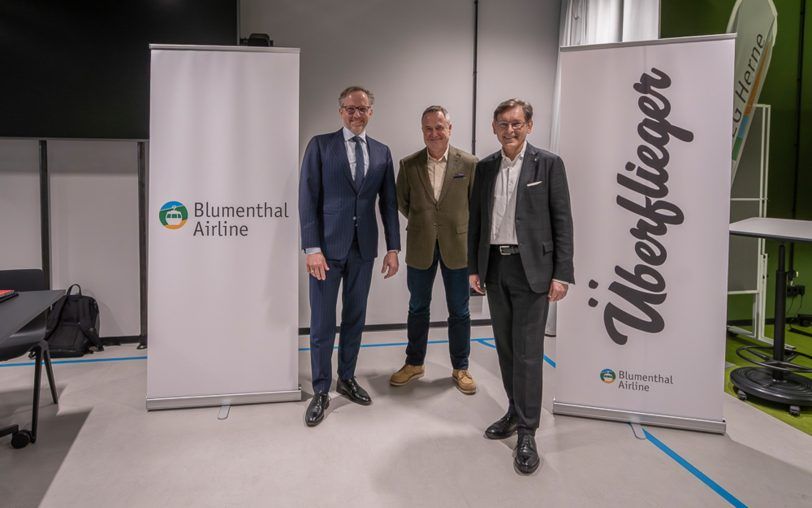 Herner Seilbahngesellschaft geht als „Blumenthal Airline“ an den Start