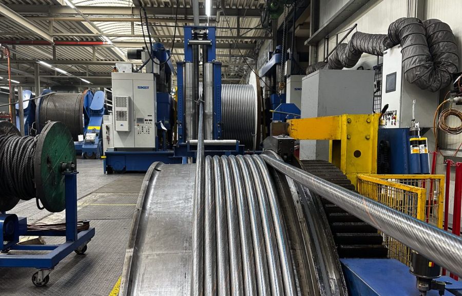 Fatzer: Stahlseilproduktion für «Säntis 2026»