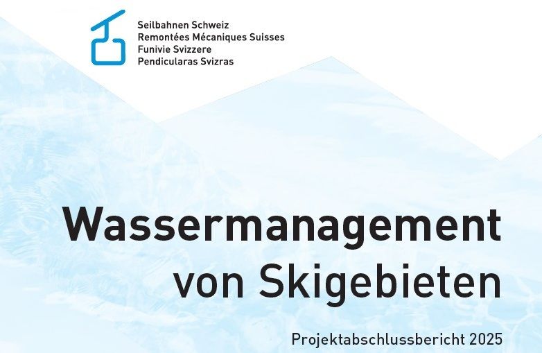 Studie: Wassermanagement in Schweizer Skigebieten