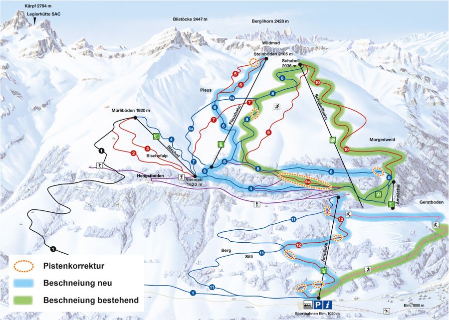 Glarner Landrat stimmt einem Beitrag an das Projekt «Futuro» der Sportbahnen Elm AG zu