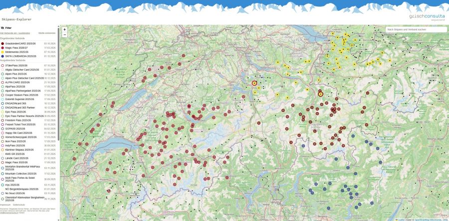 grischconsulta: Verbundabos auf dem Vormarsch – Der Skipassexplorer schafft den Überblick