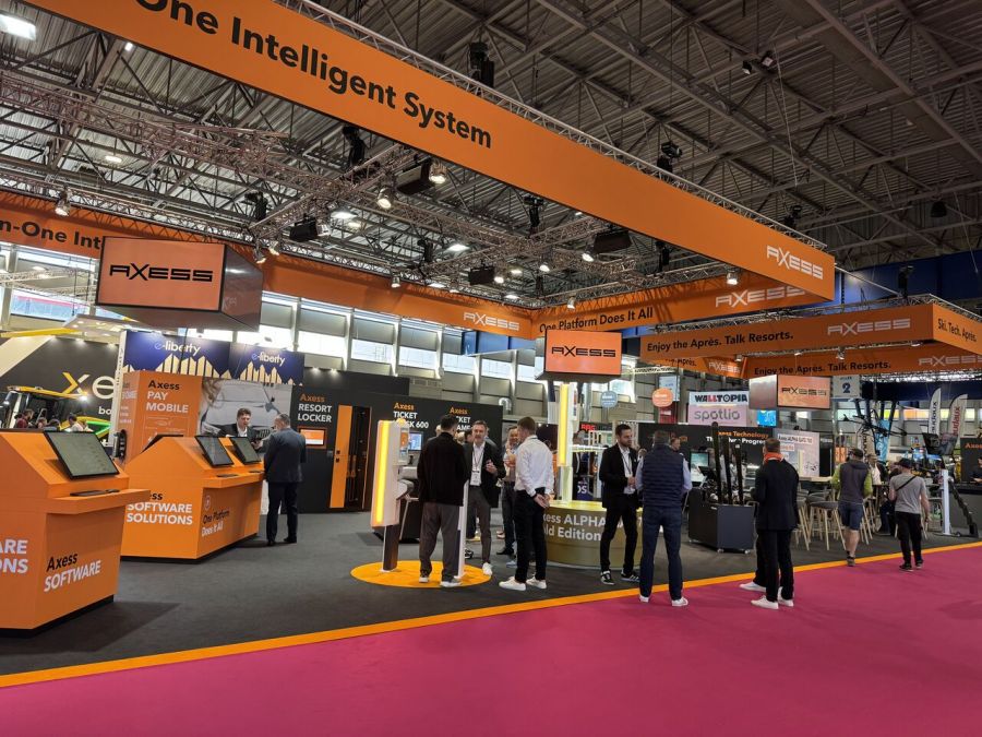 Axess auf der Mountain Planet