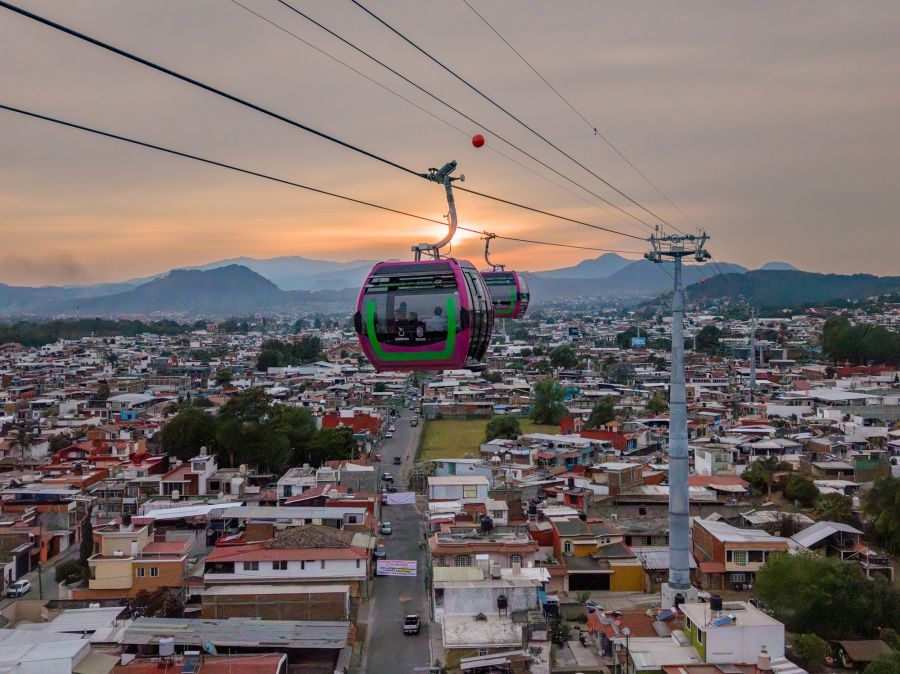 Doppelmayr: Teleférico Uruapan in Mexiko eröffnet