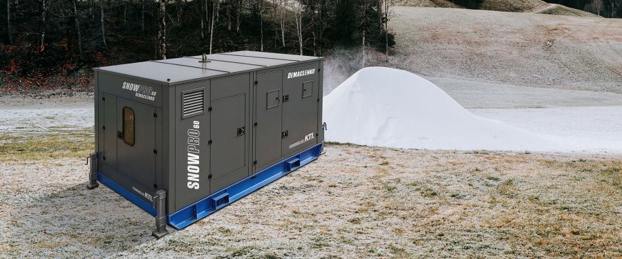 DEMACLENKO: SNOWPRO 60 - Die kompakteste Allwetter-Anlage auf dem Markt