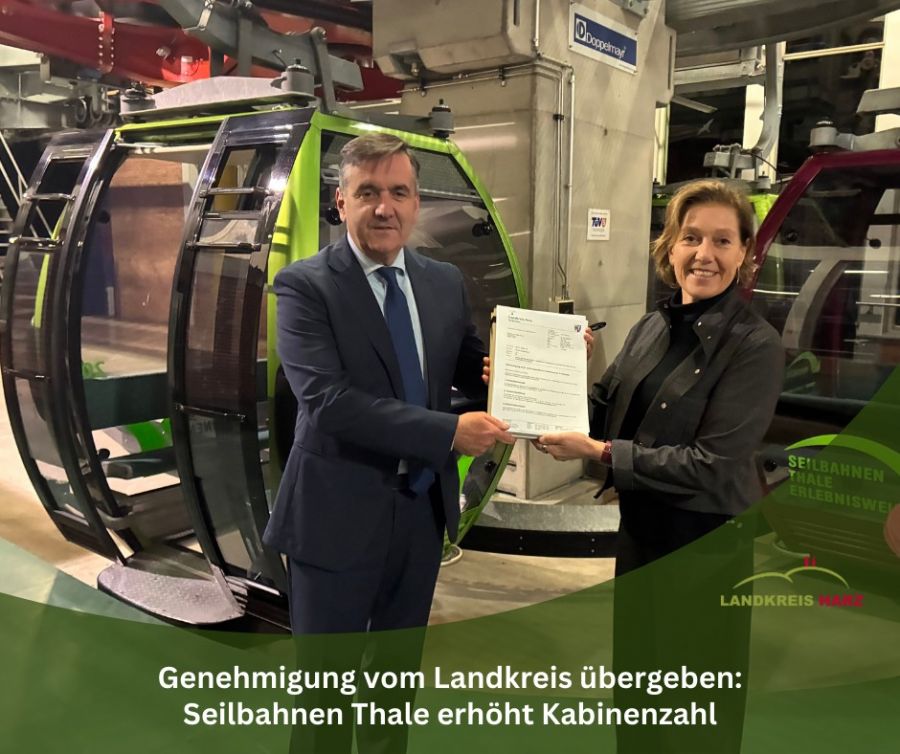 Seilbahnen Thale Erlebniswelt erhöht Kabinenanzahl