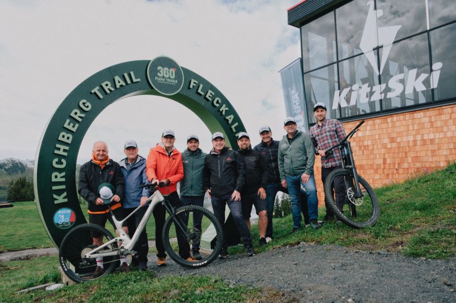 Bergbahn Kitzbühel: Längster Flowtrail Tirols in Kirchberg eröffnet