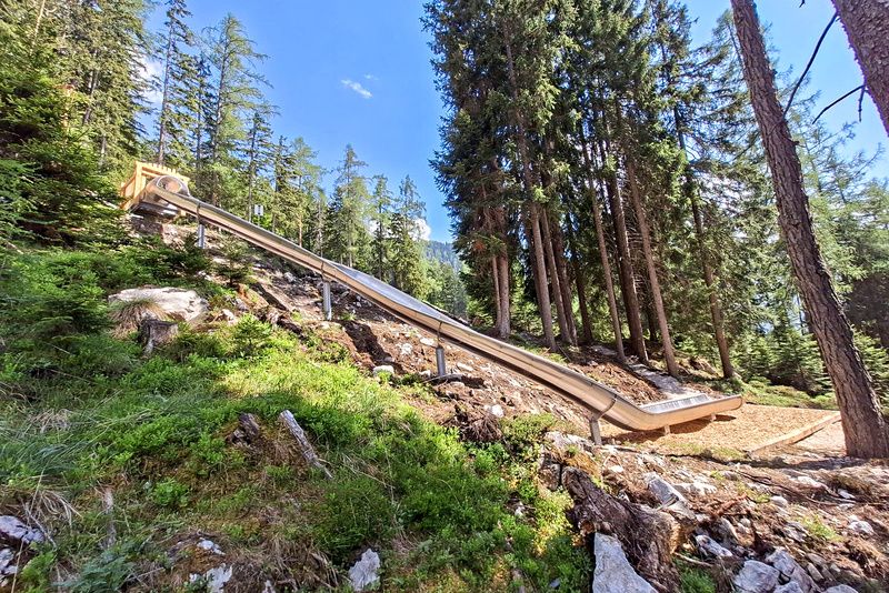 Wiegand: Neuer Waldrutschen-Erlebnisweg im Zugspitzpark Ehrwald eröffnet