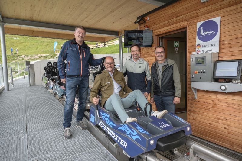 Feierliche Eröffnung des ELFERCOASTER: Stubaital startet mit neuer Schienenrodelbahn in den Sommer