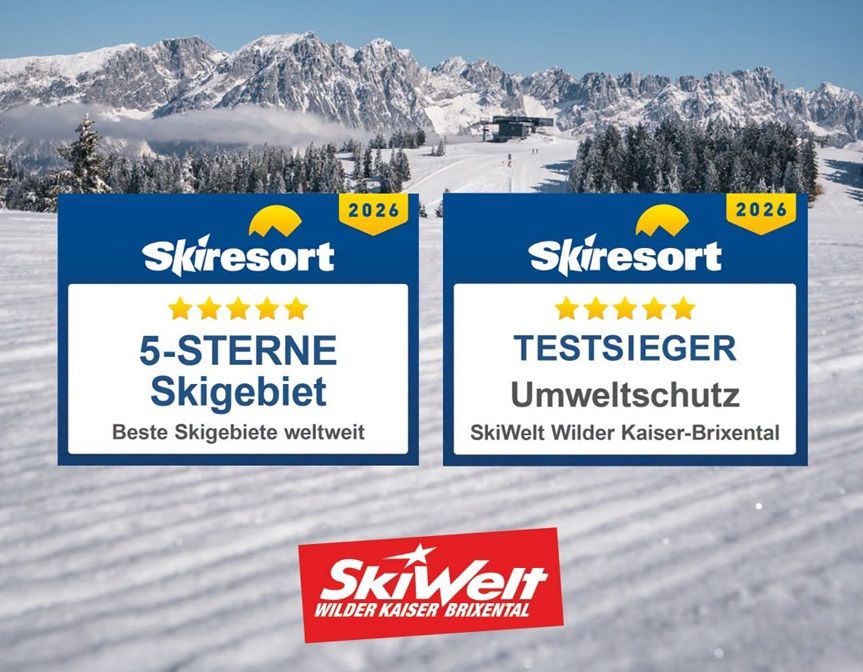 SkiWelt erneut für Qualität und Nachhaltigkeit ausgezeichnet