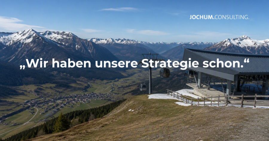Dietmar Jochum: "Wir haben unsere Strategie schon."