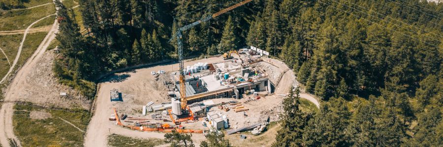 Zermatt: Die neue Sesselbahn Patrullarve nimmt weiter Form an