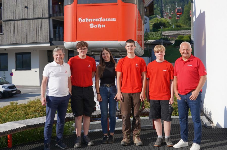 KitzSki begrüßt neue Lehrlinge