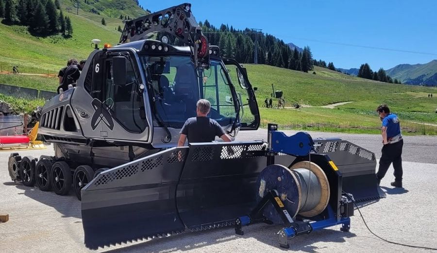 Hall: Erfolgreiche Ropespooler Inbetriebnahme in den Dolomiten