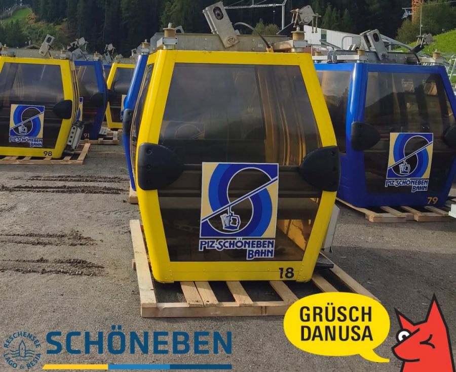 Grüsch-Danusa übernimmt 6er-Gondeln der Schöneben AG