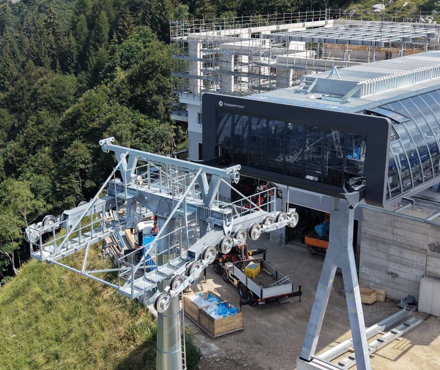 Piani di Bobbio: Die neue Seilbahn nimmt Form an – Eröffnung für Dezember geplant